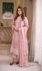 Gulroo | Emb Unstitched Dhanak 3pc