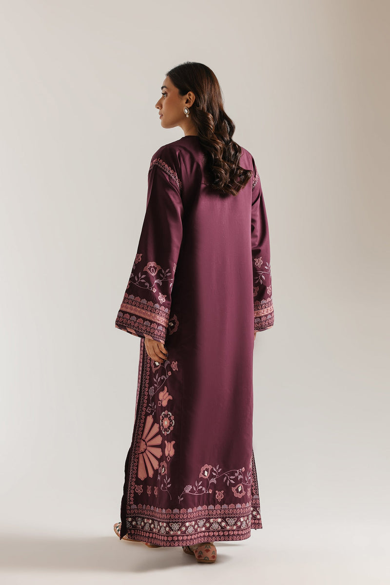 Mahira | Printed Unstitched Shamoz silk 3pc