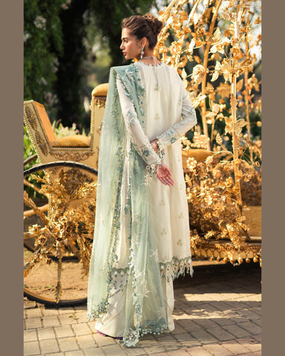 SANA SAFINAZ LAWN UNSTITCHED EMB 3PC - City Cloth House