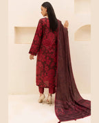 BAROQUE LAWN PRINTED UNSTICH 3PC - City Cloth House