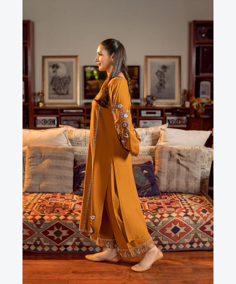 Reet | Emb Unstitched Dhanak 2pc