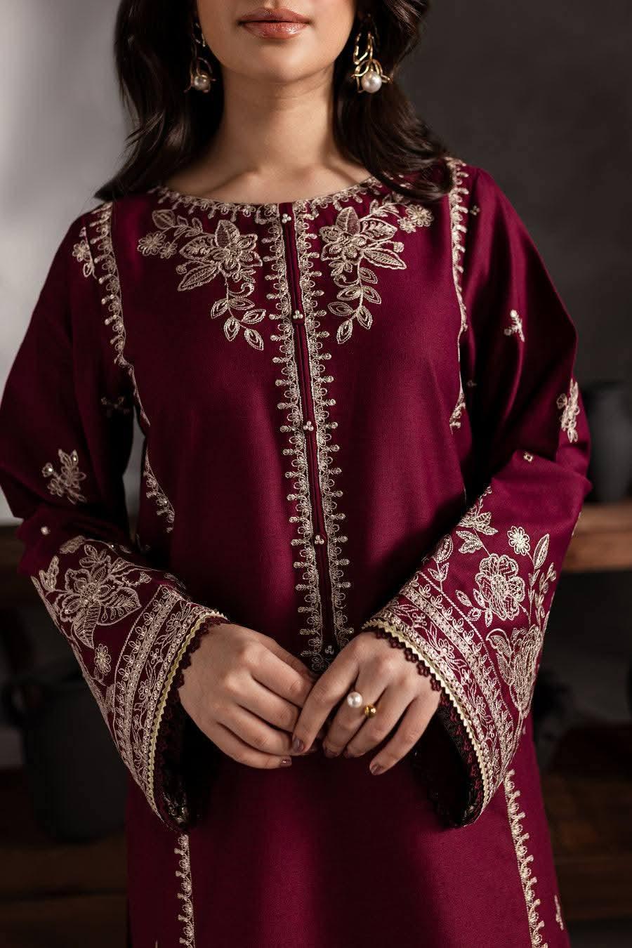 BATIK LAWN PREMIUM UNSTITCHED EMB 2PC - City Cloth House