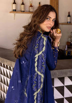 SAIRA SHAKIRA LAWN PREMIUM UNSTITCHED EMB LEYLA-B 3PC - City Cloth House