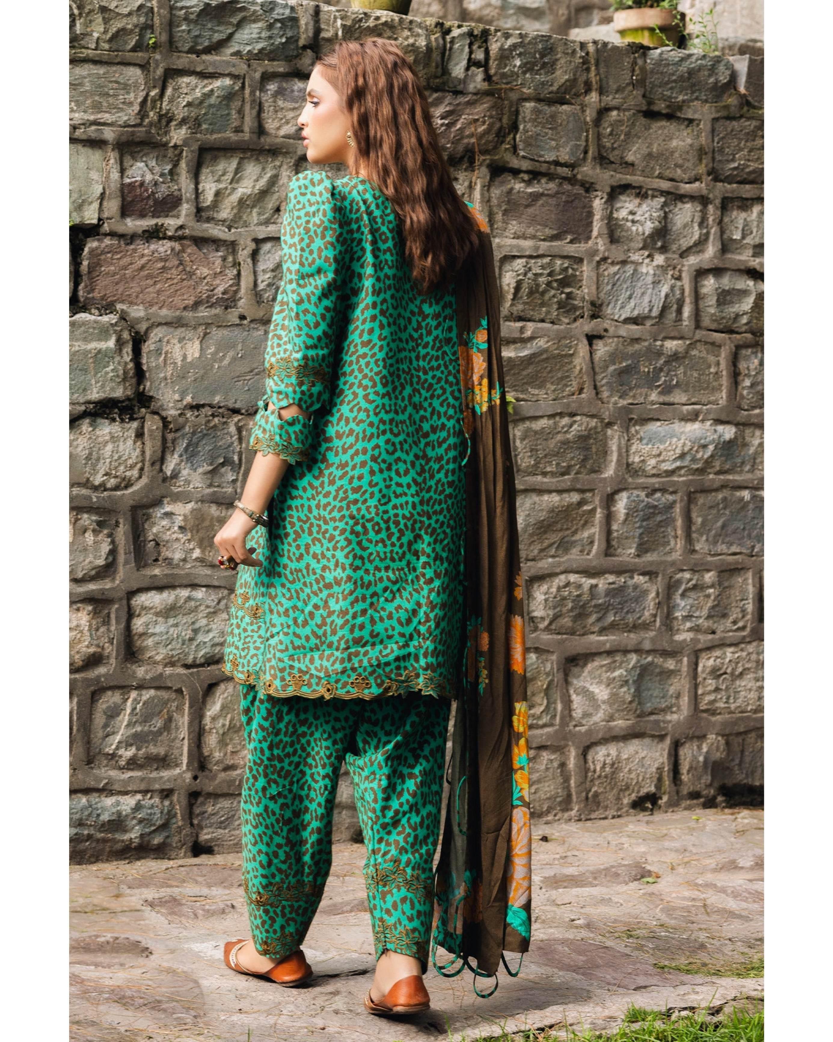 CHARIZMA LAWN PRINTED UNSTICH 3PC - City Cloth House