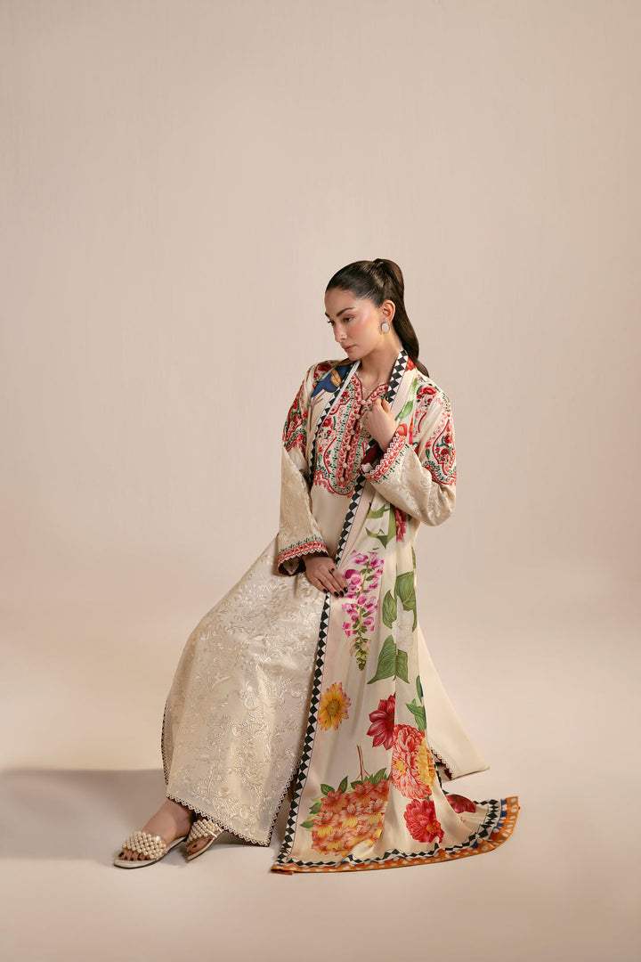 Alabaster | Emb Unstitched Lawn 3pc