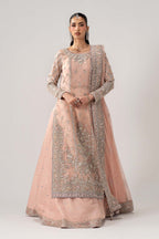 MARIA.B TASSEL SILK UNSTITCHED EMB MC-13 SUIT