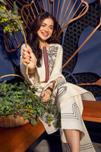 RANG RASIYA KARANDI UNSTITCHED EMB 2PC - City Cloth House