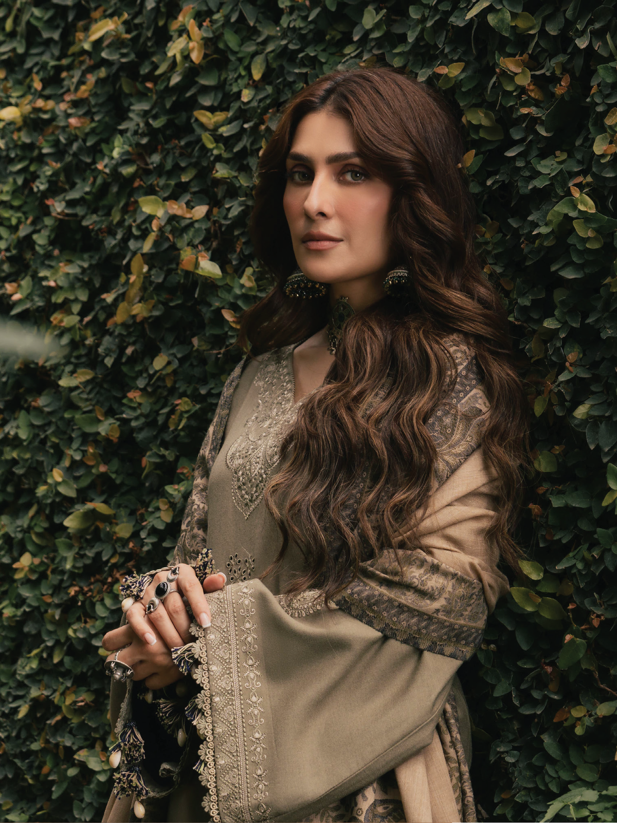 Zebaish | Emb Unstitched Dhanak 3pc