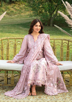 ELAF DHANAK EMB UNSTITCHED 3PC