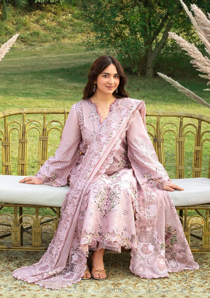 ELAF DHANAK EMB UNSTITCHED 3PC
