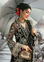 KANWAL MALIK ORGANZA UNSTITCHED EMB HURIYA SUIT - City Cloth House