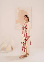 ZARIF DHANAK LUXURY UNSTITCHED EMB 3PC - City Cloth House