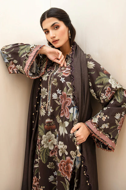 BAROQUE KHADDAR UNSTICH PRINTED 3PC