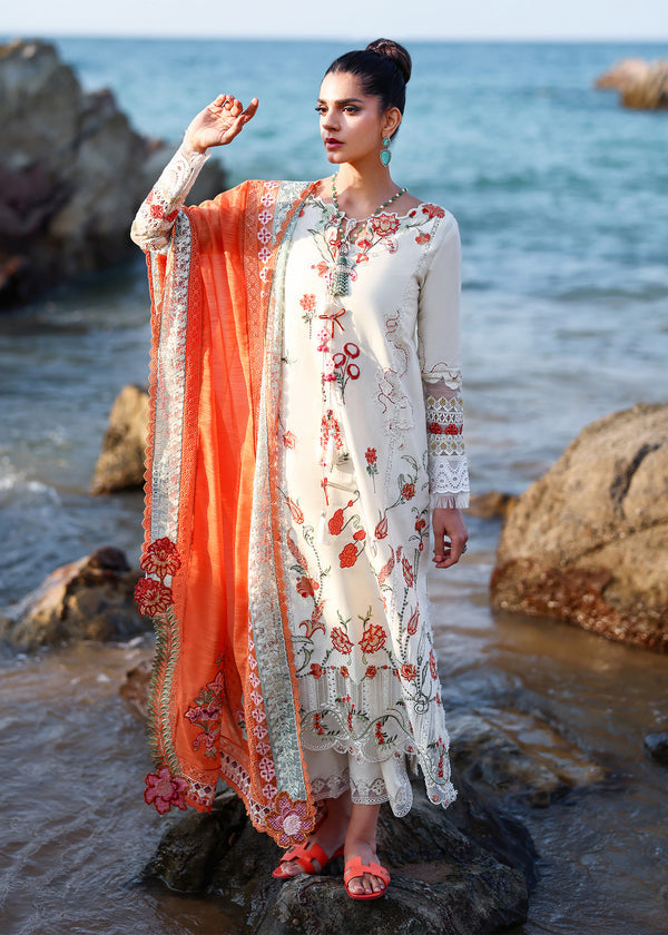 SAIRA SHAKIRA LAWN PREMIUM UNSTITCHED 5-A EMB 3PC