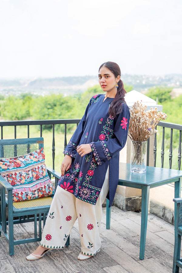 Ronaq | Emb Unstitched Lawn 2pc