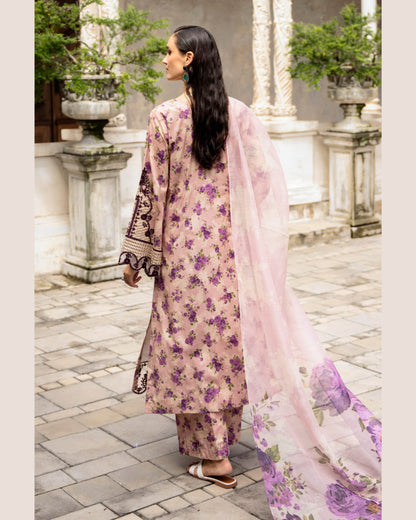 COCO LAWN PRINTED UNSTICH 3PC - City Cloth House