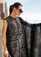 MARIA.B LAWN LUXURY UNSTITCHED 8-B EMB 3PC