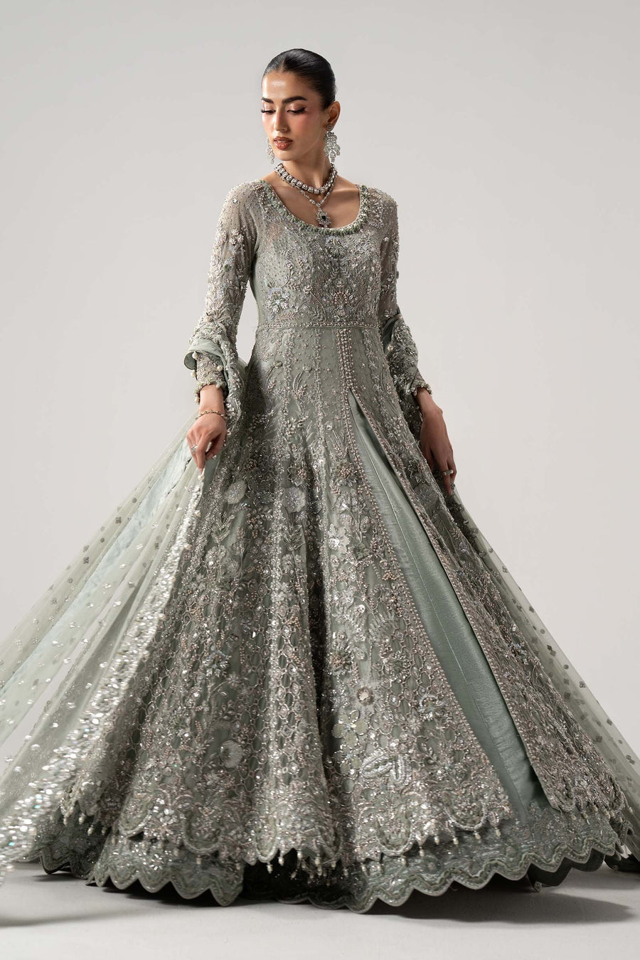 MARIA.B NET UNSTITCHED EMB MC-11 MAXI