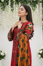 MIRAAL LAWN PRINTED UNSTICH VOL-2 3PC
