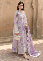 Lavender | Emb Unstitched Lawn 3pc