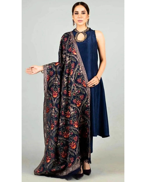 BAREEZA DHANAK UNSTITCHED EMB 3PC - City Cloth House