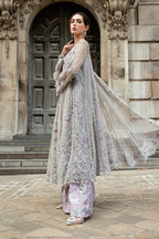 SOIREE NET UNSTITCHED EMB D-7 SUIT