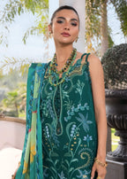 CRIMSON LAWN LUXURY UNSTITCHED D-3B EMB 3PC