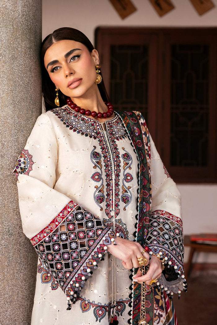 JAZMIN LAWN PREMIUM UNSTITCHED EMB 3PC