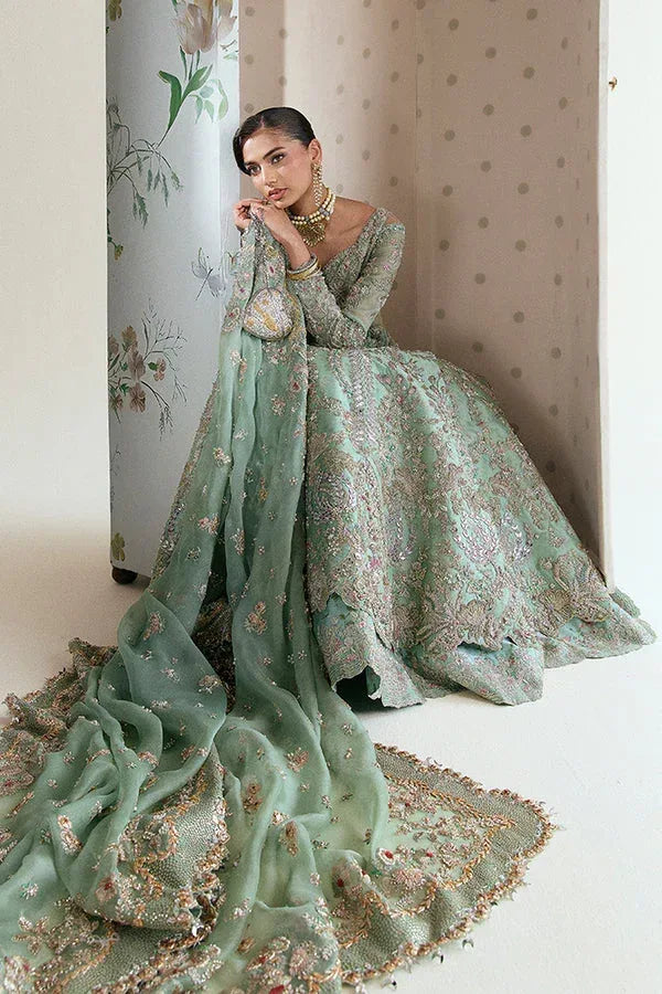 SUFFUSE ORGANZA UNSTITCHED EMB D-4 MAXI - City Cloth House