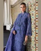 MARIA.B LAWN LUXURY UNSTITCH EMB 3PC 25’ (6-B) - City Cloth House