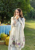 ELAF LAWN LUXURY UNSTITCHED EMB 3PC