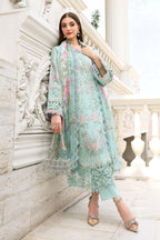 MARIA.B LAWN LUXURY UNSTITCHED EMB 3PC