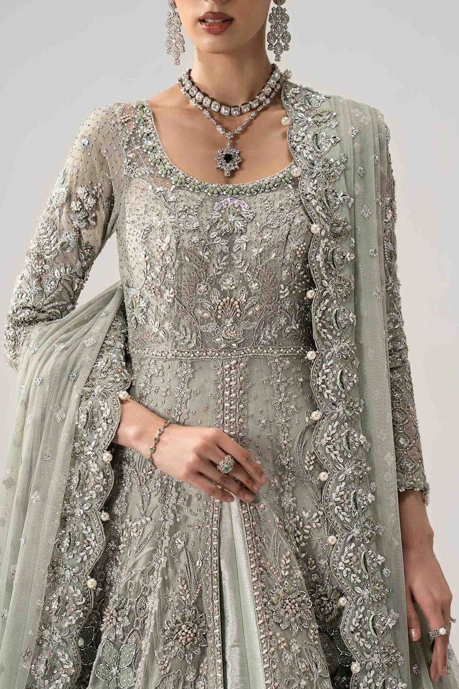 MARIA.B NET UNSTITCHED EMB MC-11 MAXI