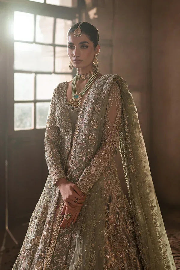 SORAYA ORGANZA UNSTITCHED EMB SHAYNA D-4 MAXI - City Cloth House