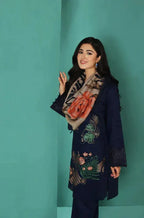 NISHAT DHANAK PREMIUM UNSTITCHED EMB 3PC - City Cloth House