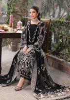 KAHF LAWN LUXURY UNSTITCHED EMB 3PC