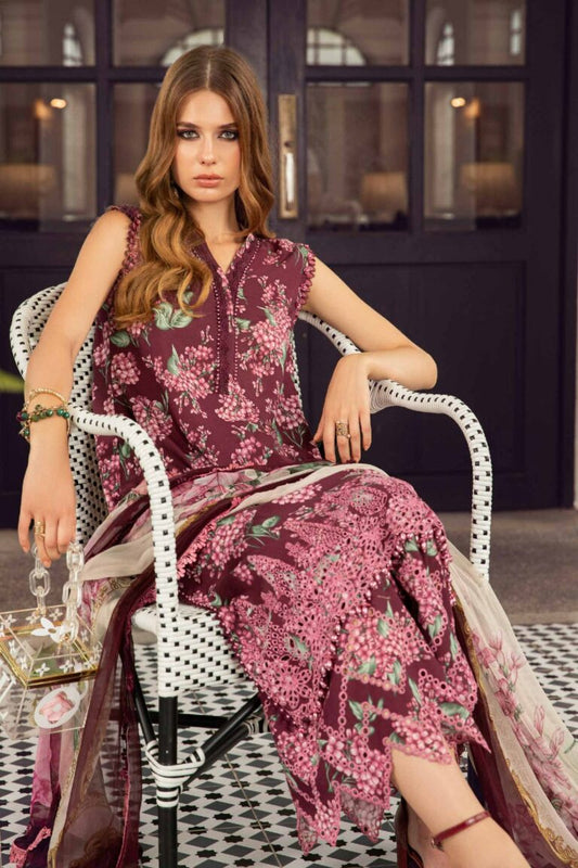 MARIA.B KARANDI UNSTITCHED PRINTED 3PC