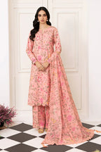 SO KAMAL KARANDI UNSTITCHED PRINTED 3PC - City Cloth House