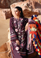 SAIRA SHAKIRA LAWN LUXURY UNSTITCHED 2-A EMB 3PC