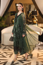 MARIA.B CHIFFON UNSTITCHED EMB D-7 SUIT