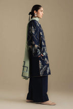 Indigo | Emb Unstitched Lawn 3pc
