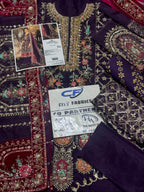 MARIA.B ORGANZA UNSTITCHED EMB MAXI - City Cloth House