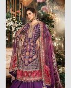 MARIA.B ORGANZA UNSTITCHED EMB MAXI - City Cloth House