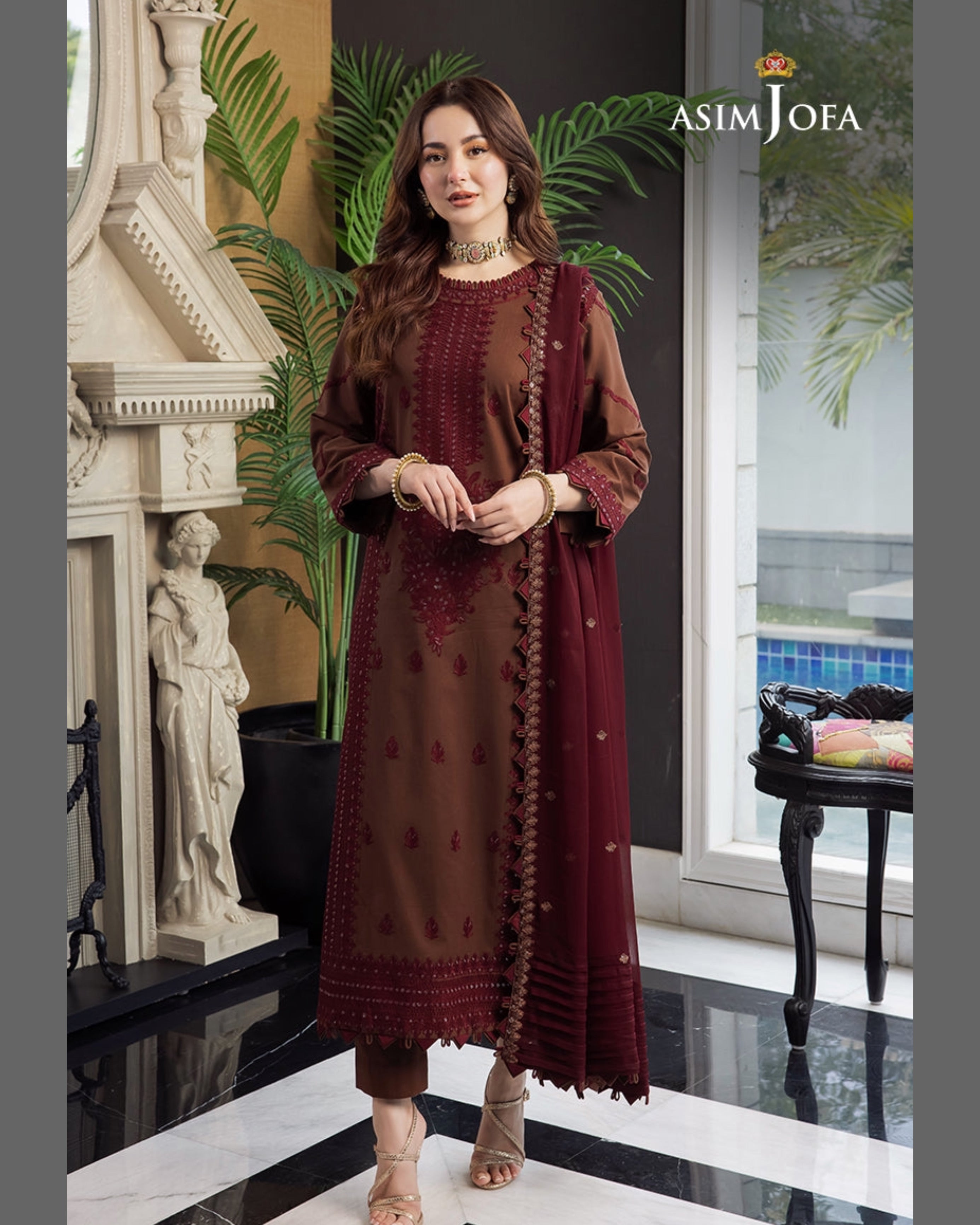 ASIM JOFA LAWN UNSTICH EMB 3PC