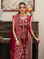 Gulnar | Emb Unstitched Dhanak 3pc