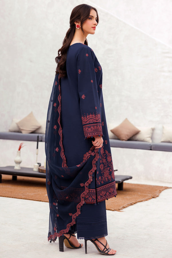 FARASHA LAWN PREMIUM UNSTITCHED EMB 3PC