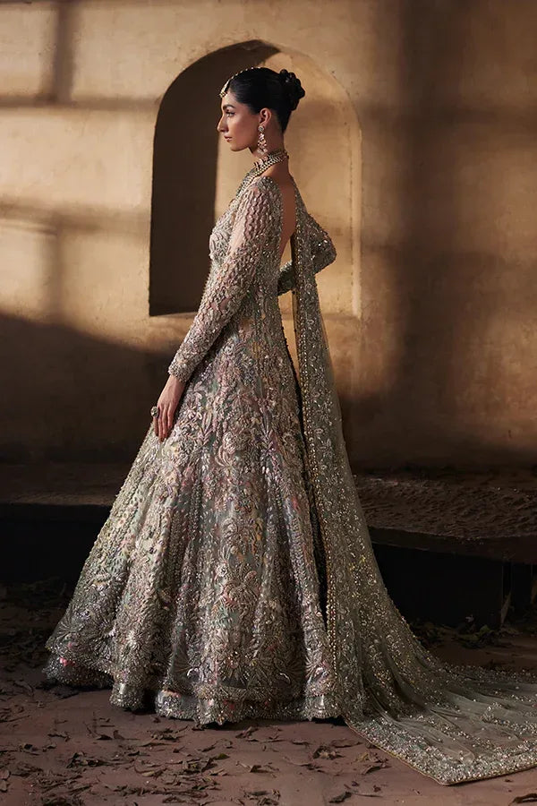 SORAYA ORGANZA UNSTITCHED EMB SHAYNA D-4 MAXI - City Cloth House