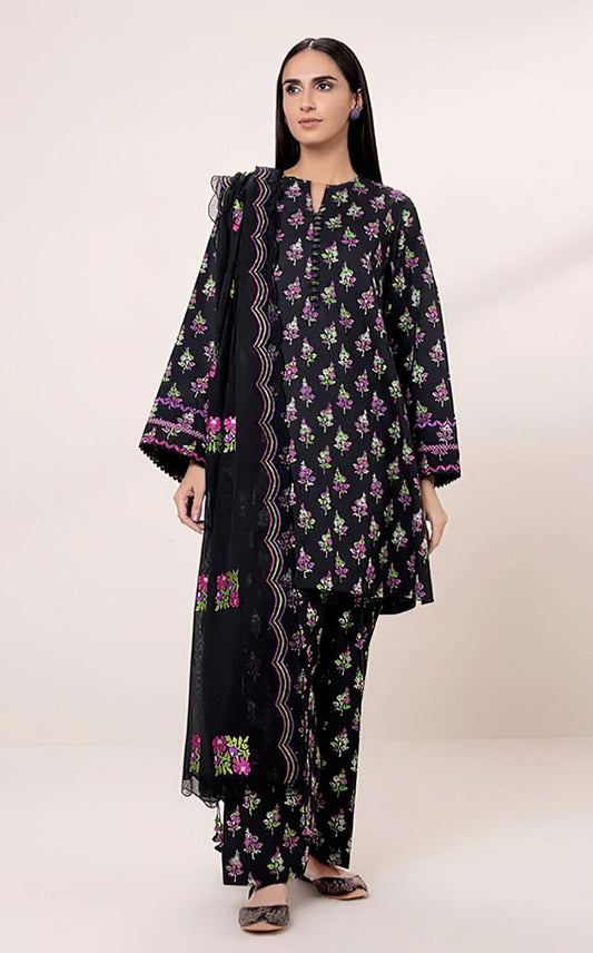 SAPPHIRE KHADDAR UNSTITCHED PRINTED 3PC