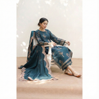 Zin Aura | Emb Unstitched Lawn 3pc