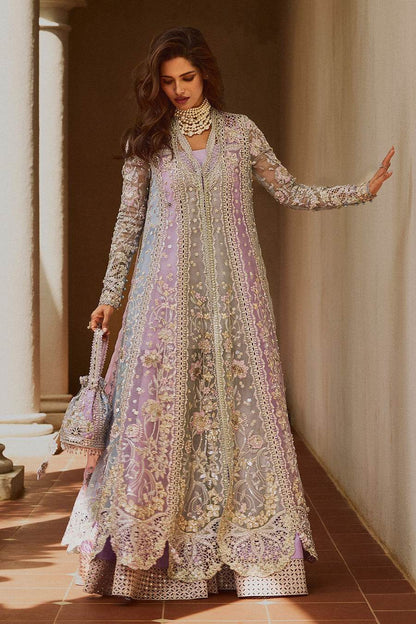 SORAYA ORGANZA UNSTITCHED EMB SUIT - City Cloth House